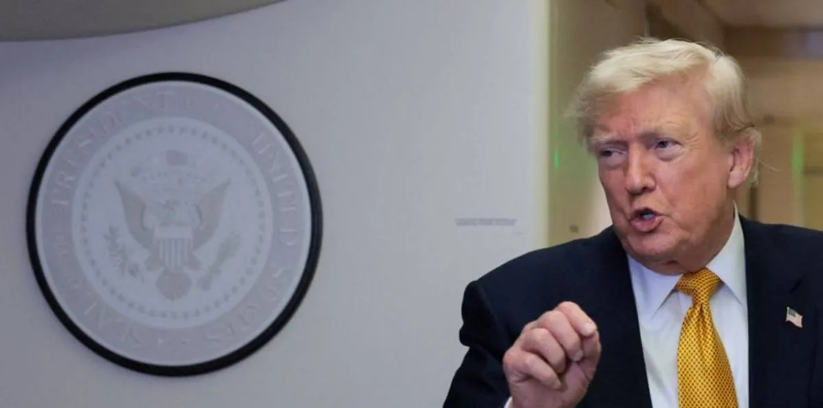Trump dice que EEUU controlará el estrecho de Ormuz y recibirá una compensación por ello