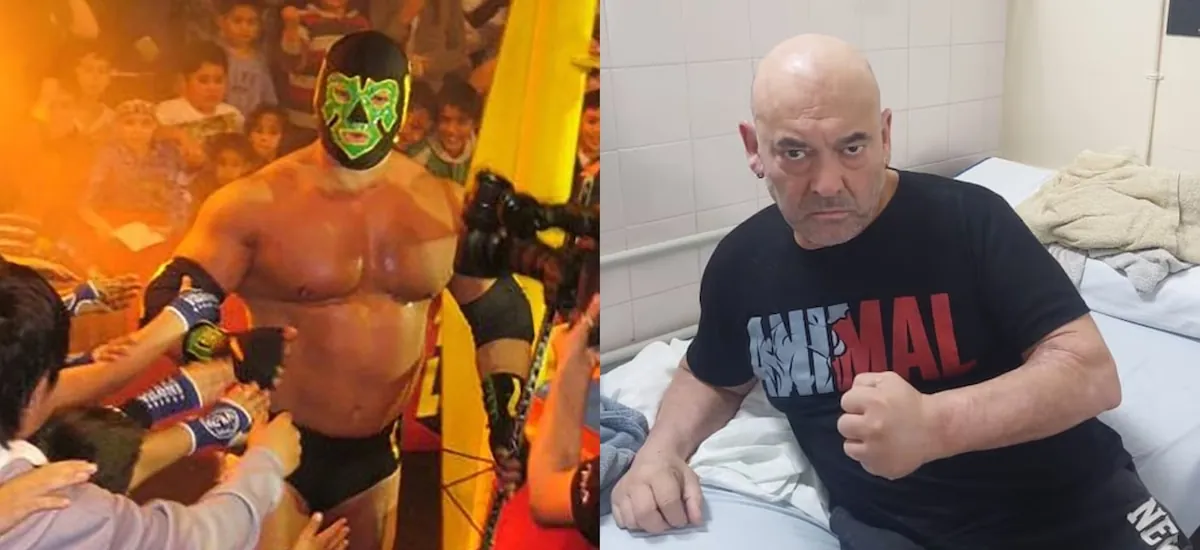 100% Lucha, otra vez de luto: murió Sergio Carelli, conocido como Gorutta Jones en el ciclo de TV