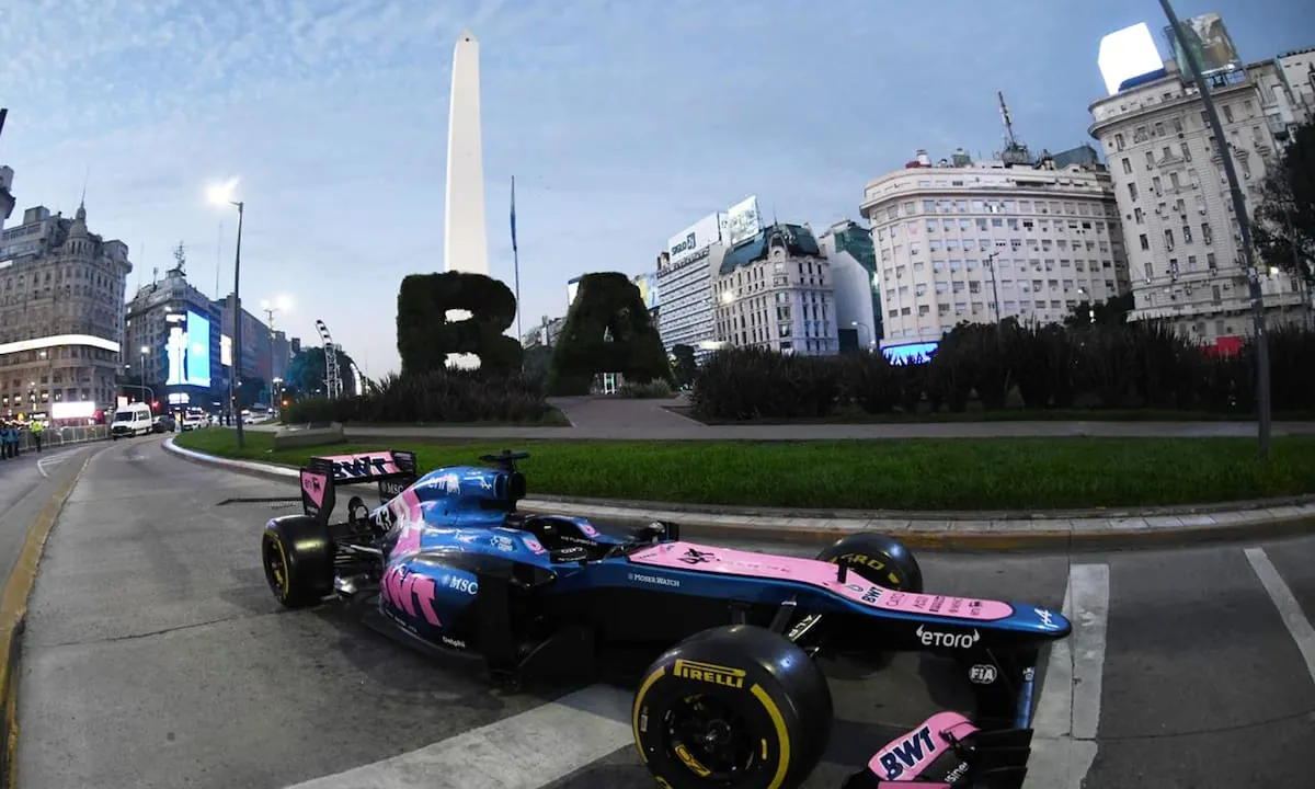 Así es el auto que usará Franco Colapinto para su Road Show en Palermo