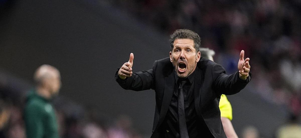 Simeone: "Este tipo de partidos necesitamos jugarlos con talento, personalidad y sobre todo determinación"