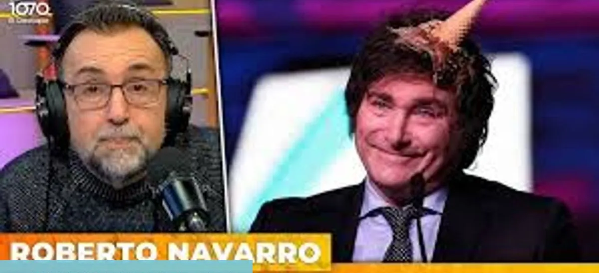 Navarro comparó a Milei con De la Rúa y disparó: “Lo toman por boludo los propios"