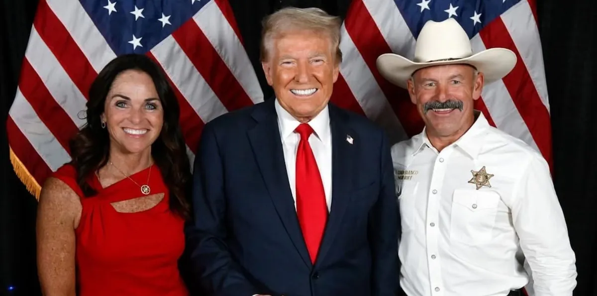 “Candidato MAGA”: el sheriff republicano de California y amigo de Trump que quiere ser gobernador en 2026