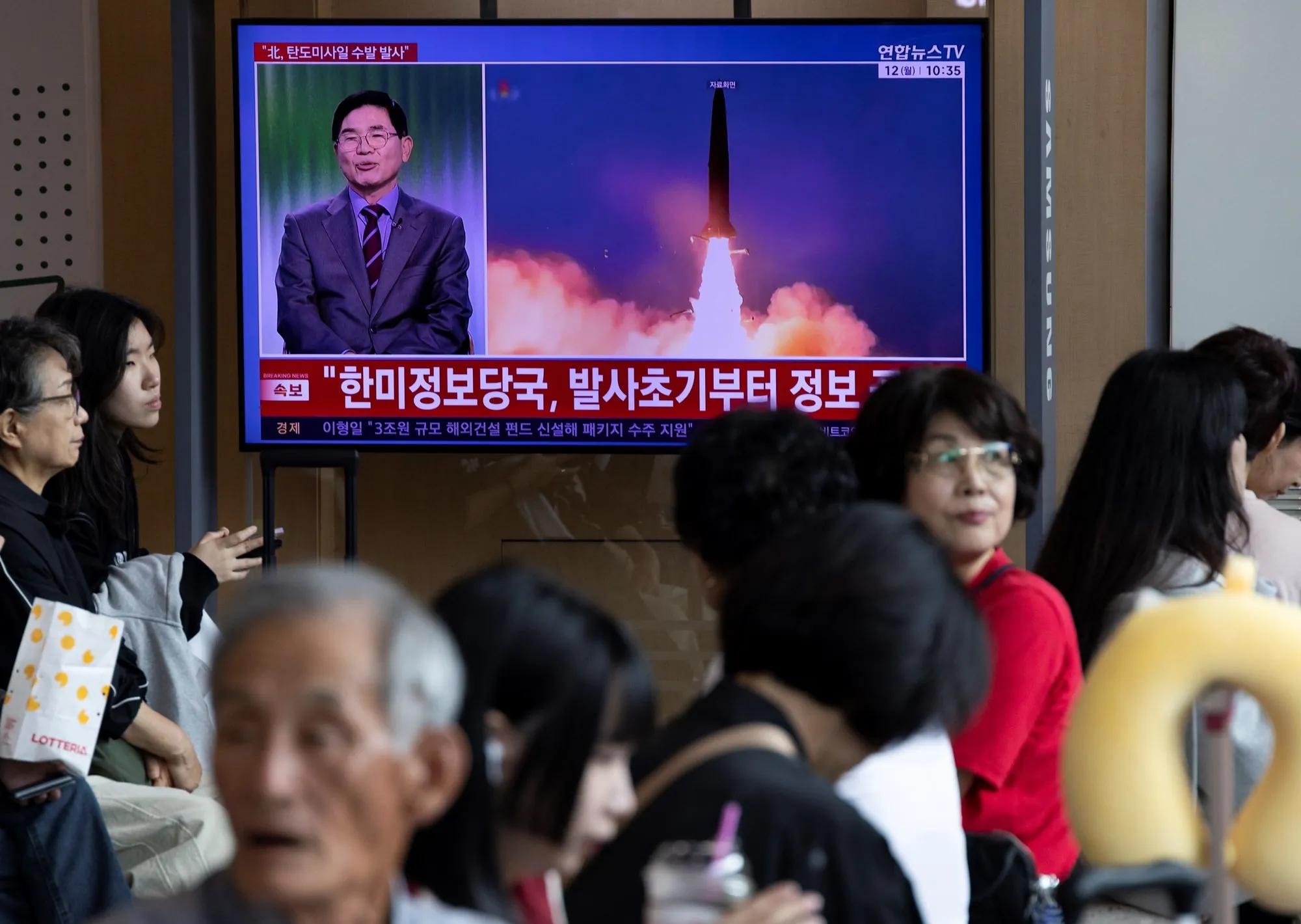 Corea del Norte lanzó misiles balísticos hacia al mar de Japón