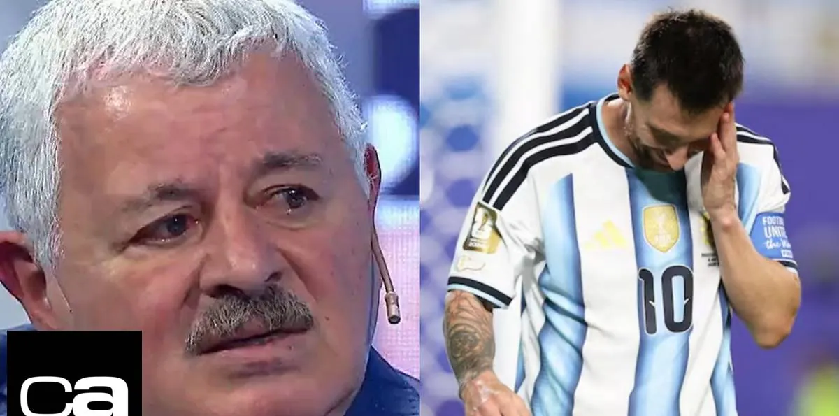 El dolor de Tití Fernández en vivo por el retiro de Lionel Messi: "Estoy muy triste"
