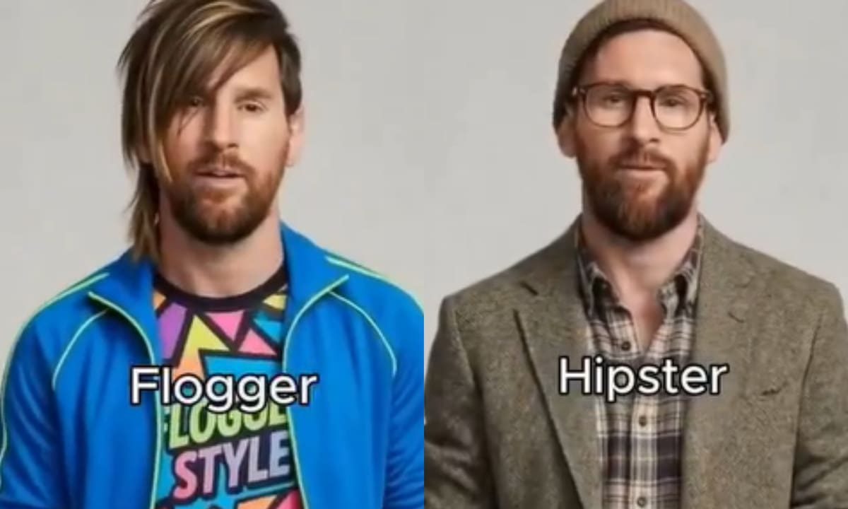 Un divertido video hecho con IA muestra cómo sería Lionel Messi si tuviera otra vida