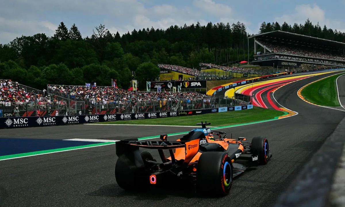Por dónde pasan el GP de Bélgica de la Fórmula 1 2026 y qué canal lo transmite en vivo