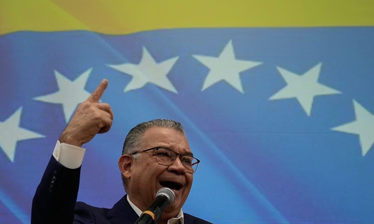 Excandidato presidencial venezolano liberado Enrique Márquez pide unión tras la salida de Maduro