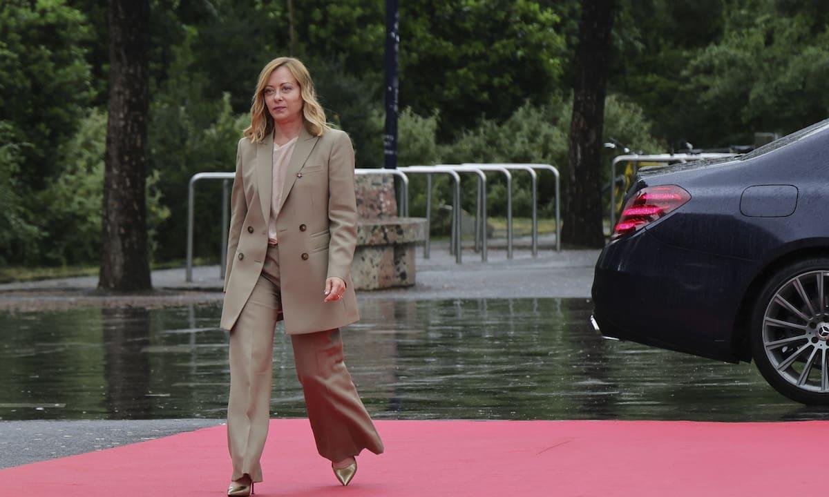 El "Ángel Meloni" es borrado de un fresco de una iglesia de Roma por orden de sacerdote