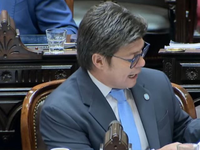 Blooper del libertario AlmirГіn en Diputados: le agradeciГі a Milei las obras para su provincia, pero eran del proyecto kirchnerista