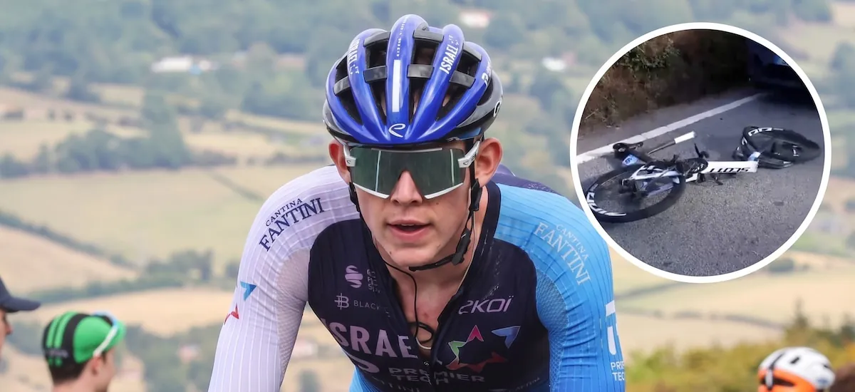 Conmoción: murió un ciclista de 19 años en la Volta a Portugal tras chocar de frente contra un auto en plena carrera