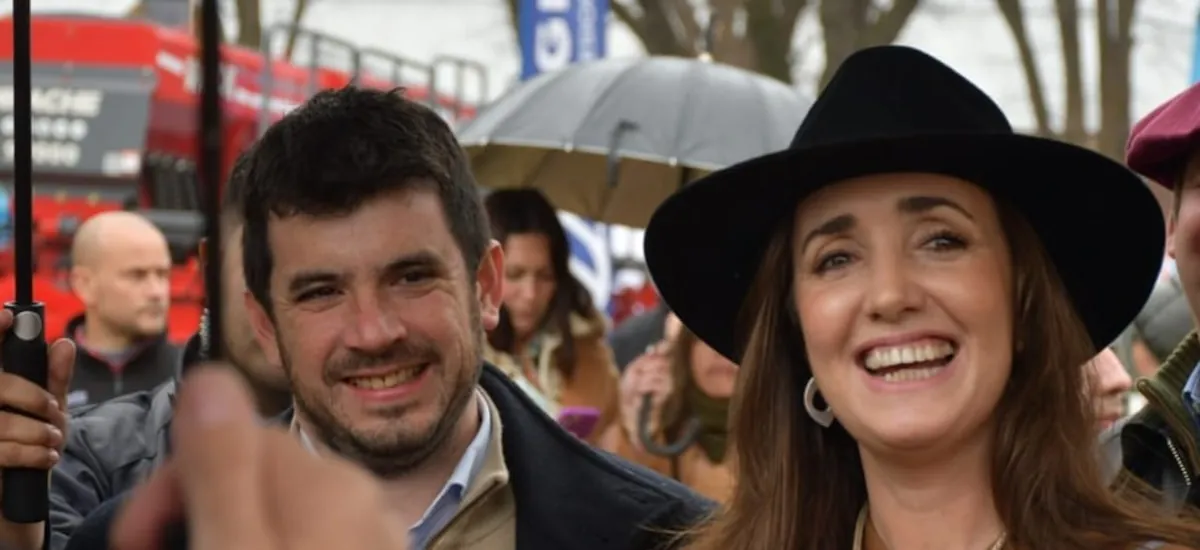 Victoria Villarruel sumó otra foto opositora junto al presidente de la UCR y pidió eliminar las retenciones