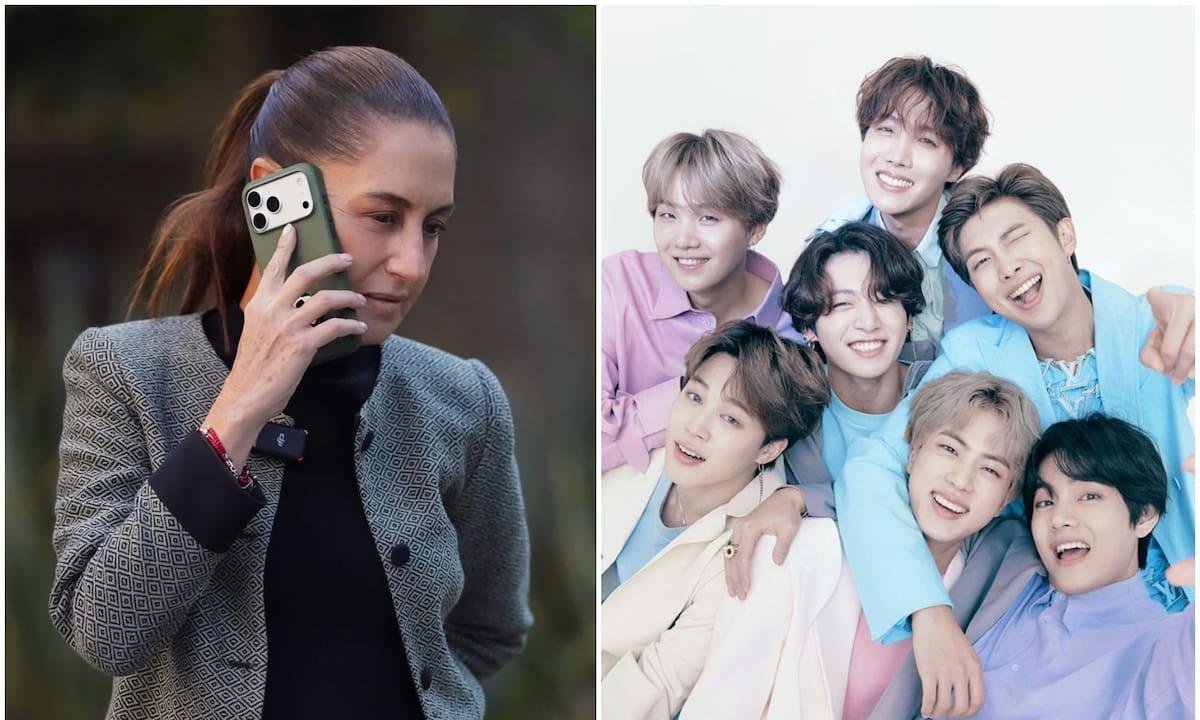 ¿Descontrol en México? El conflicto detrás de BTS por el que Sheinbaum tuvo que intervenir