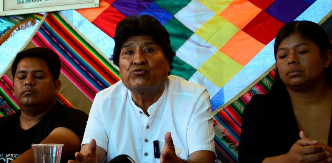 Ordenan detener a Evo Morales en Bolivia y sus seguidores amenazan con una "convulsión"