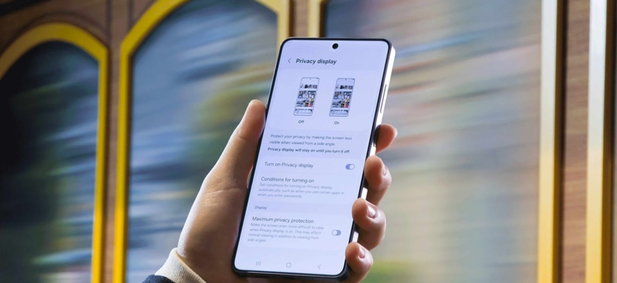 Así funciona Privacy Display del Galaxy S26, la barrera contra miradas indiscretas