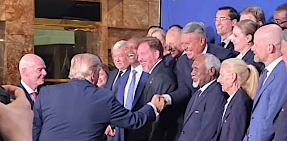 Trump elogió a Messi, saludó a Chiqui Tapia y le preguntó a la Selección si está "para repetir" el título