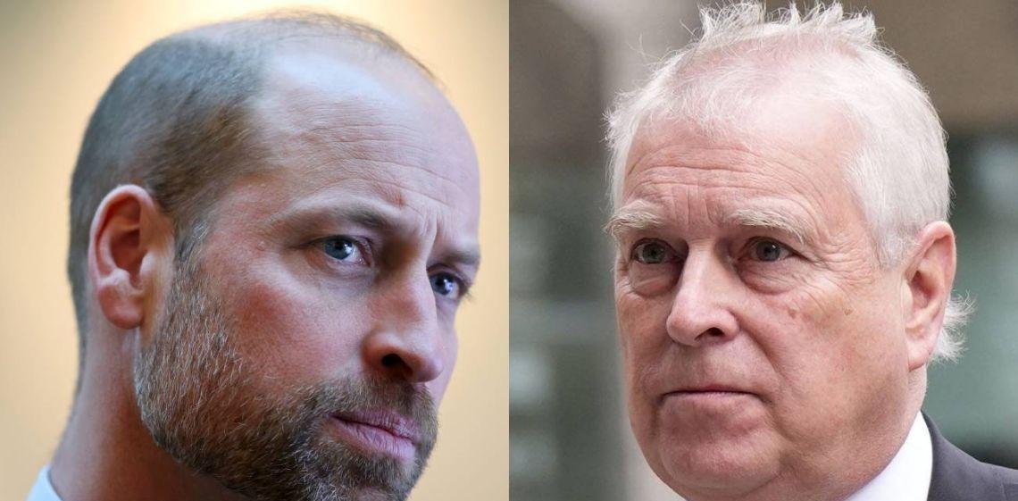 Por qué el príncipe Guillermo quiere apartar al príncipe Andrés de la Corona británica