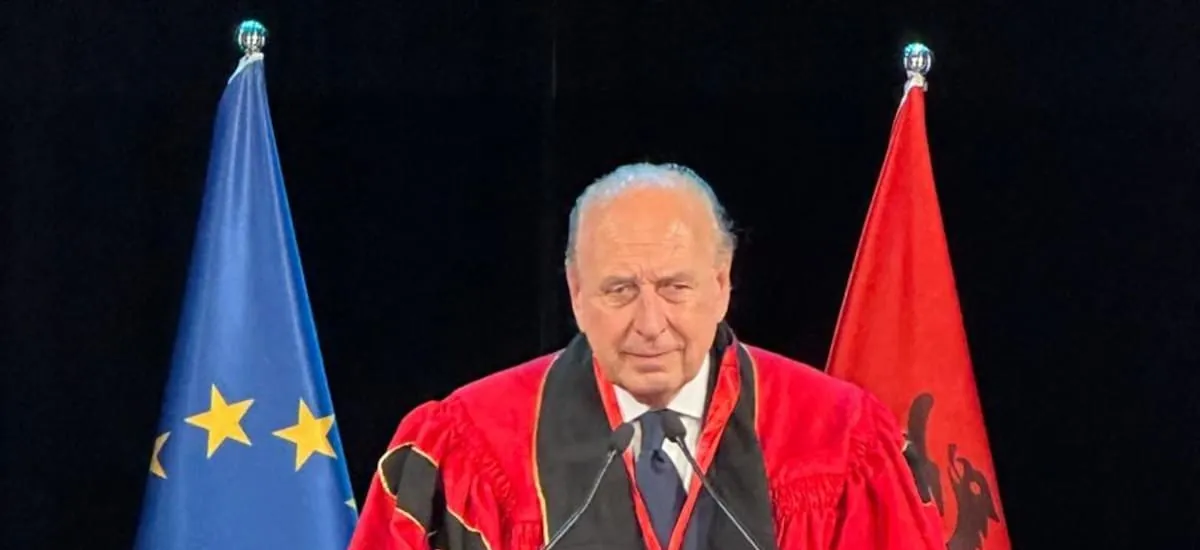 Manzano fue nombrado Doctor Honoris Causa en la ‘World Law Conference’ de Tirana