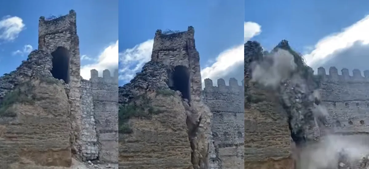 Se derrumba una torre del castillo de Escalona en Toledo: el proyecto para restaurarla estaba en proceso, pero “no ha dado tiempo”