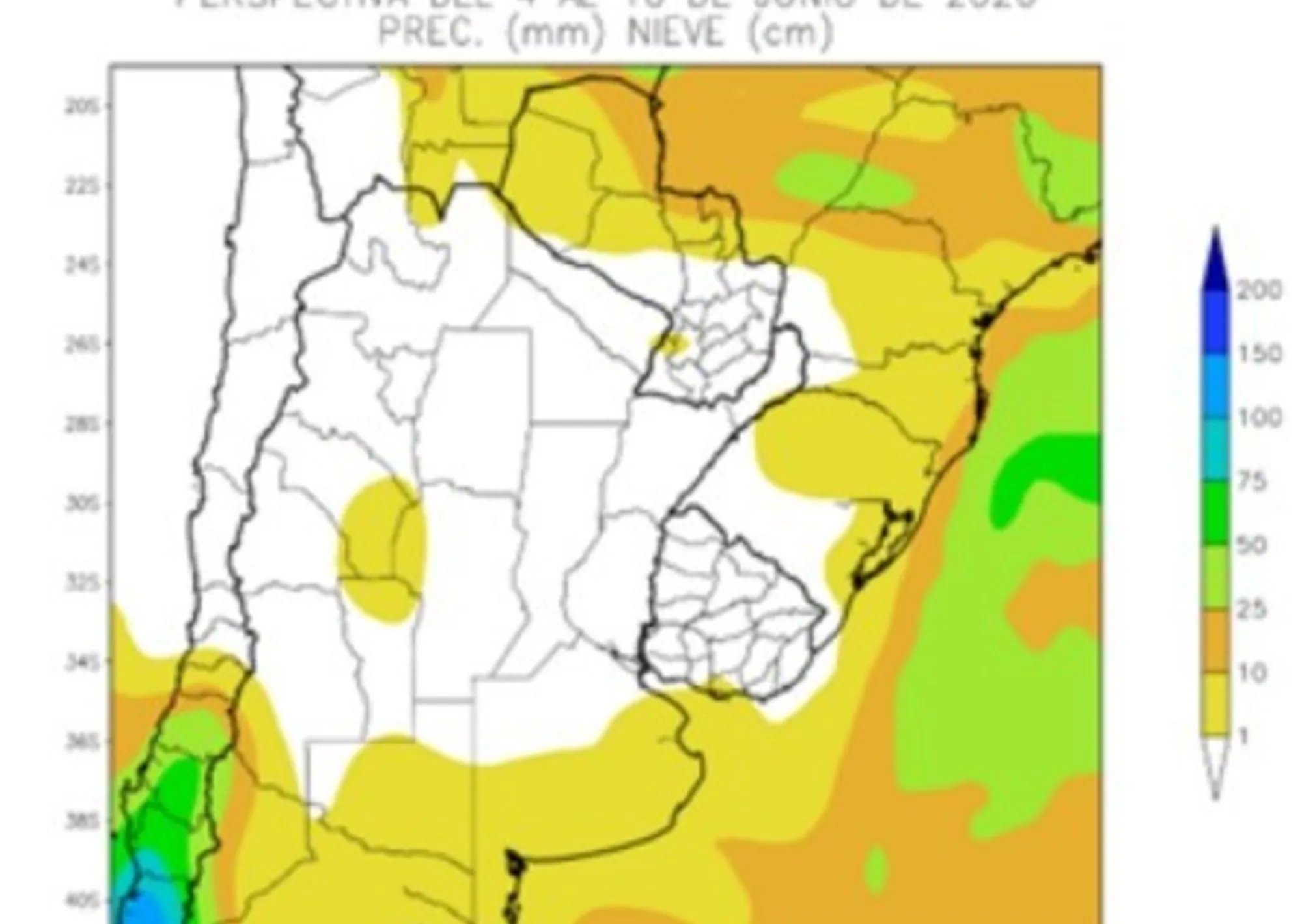 Ascenso de la temperatura, lluvias escasas y heladas: el panorama climático para la próxima semana
