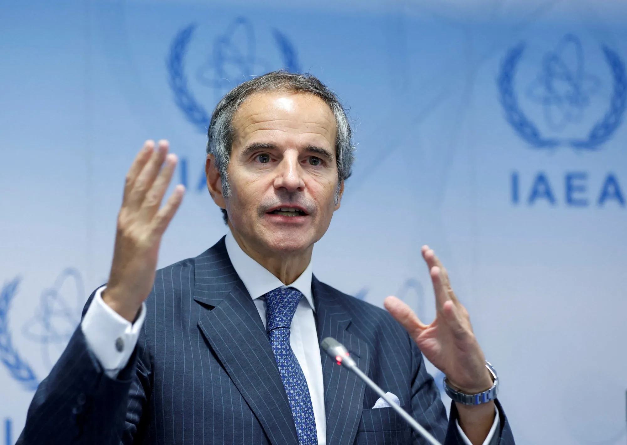 Rafael Grossi, presidente del Organismo Internacional de Energía Atómica, pidió "máxima moderación militar" ante los ataques a Dimona y Natanz en Medio Oriente