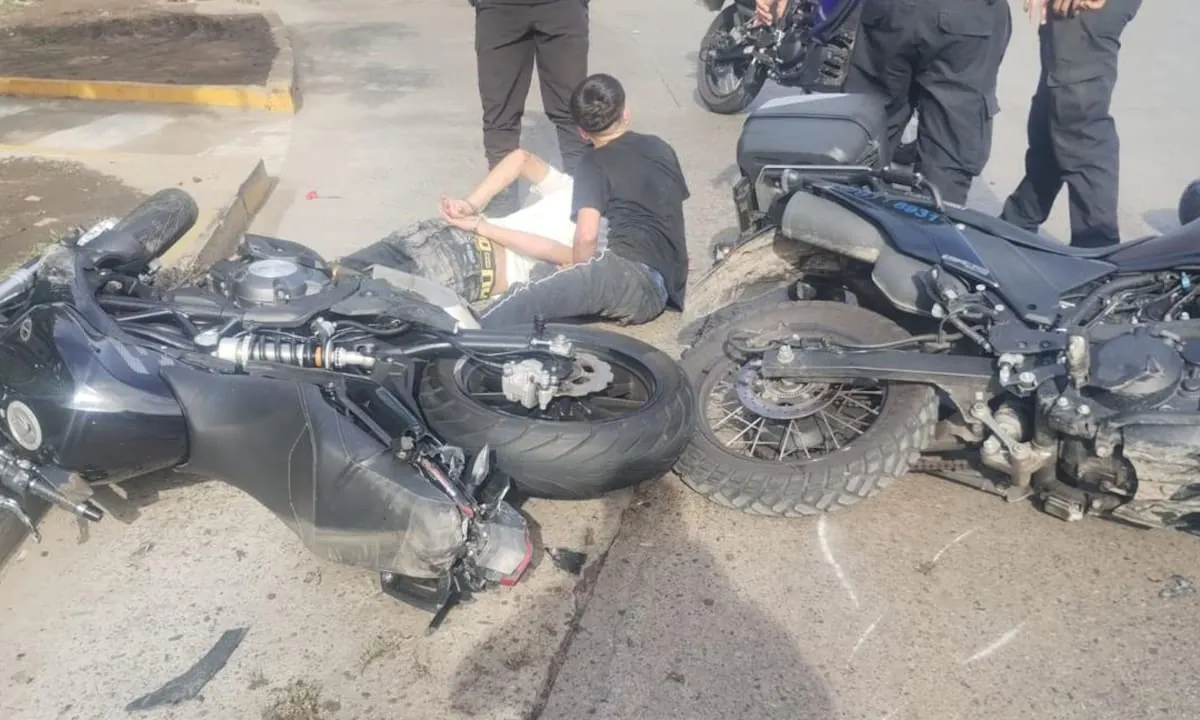 Detuvieron a un chico de 12 años por robar junto a un cómplice una moto en la General Paz
