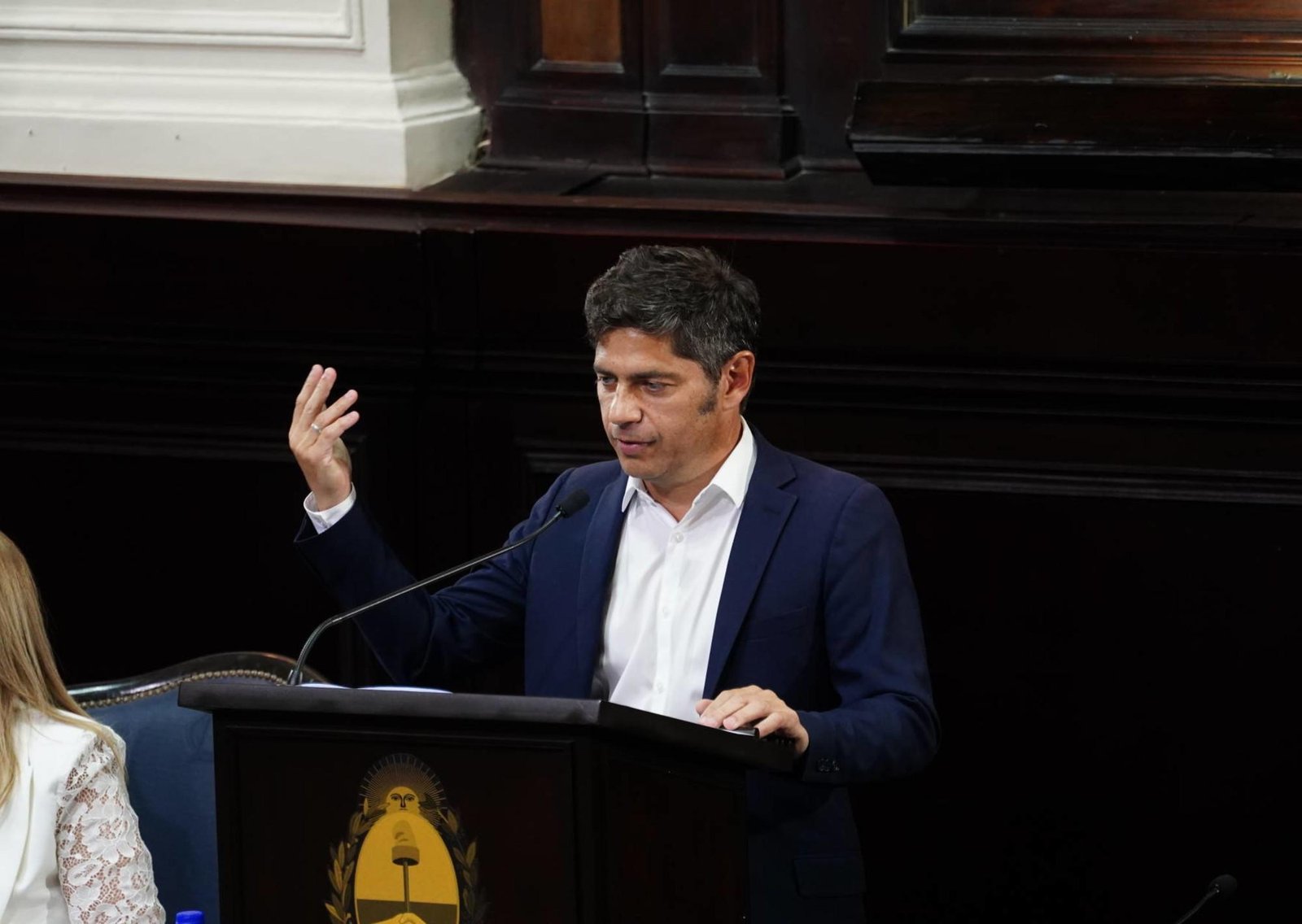 Kicillof atacó duro a Milei, dijo que el país está en recesión y le hizo un guiño a los empresarios