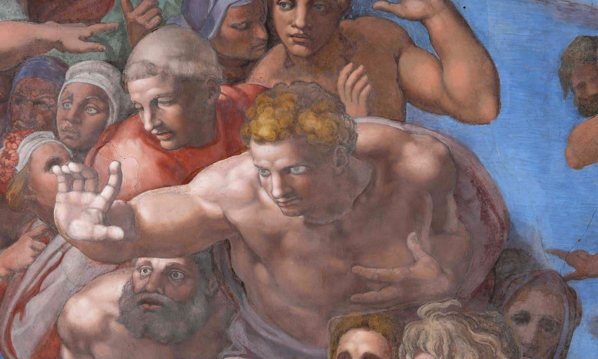 Encuentro cercano con el “Juicio Final”, que atraviesa una limpieza extraordinaria en la Capilla Sixtina