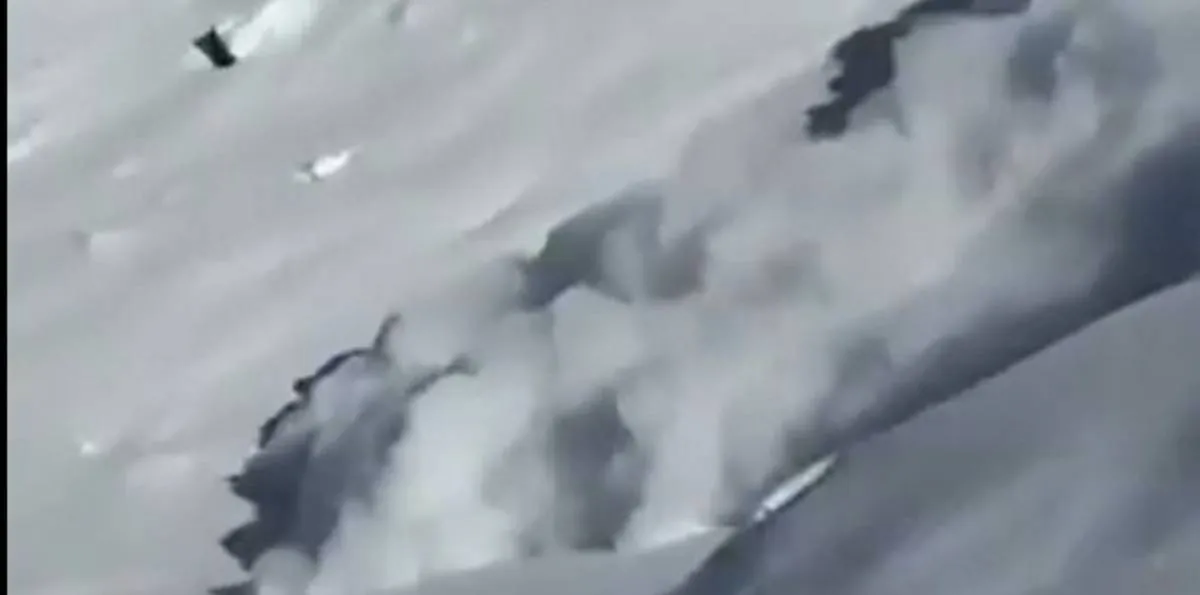 Milagro en Cerro Chapelco: así dos esquiadores se salvaron de una avalancha