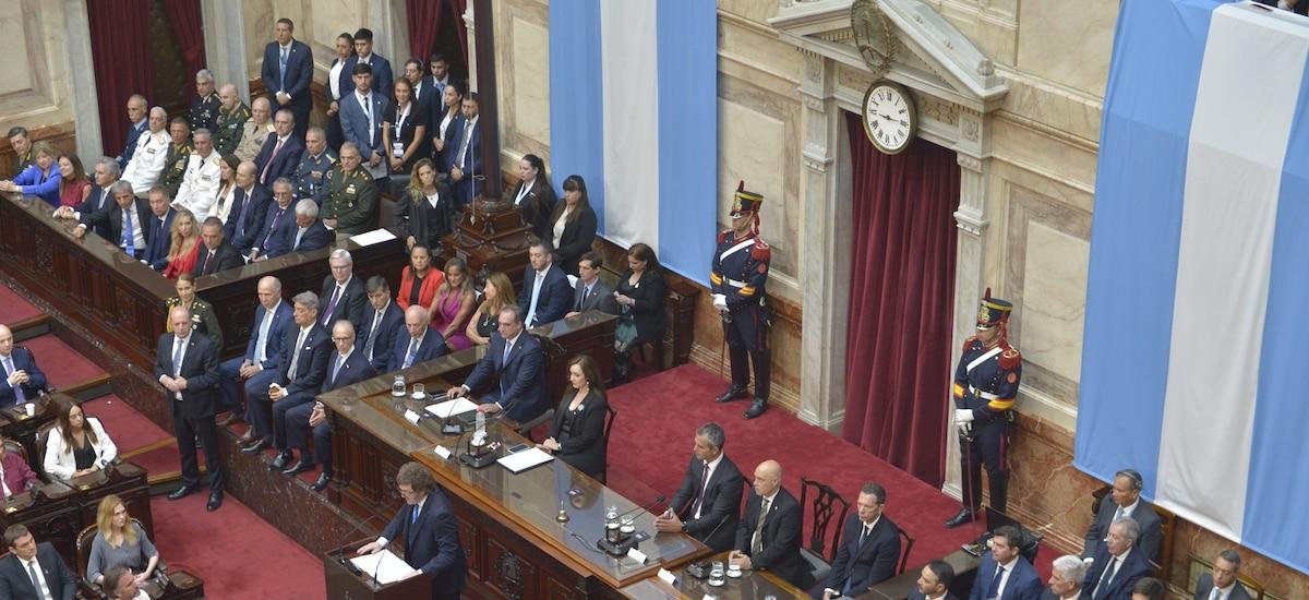 Equilibrio fiscal, reformas y moral: el eje del discurso de Milei