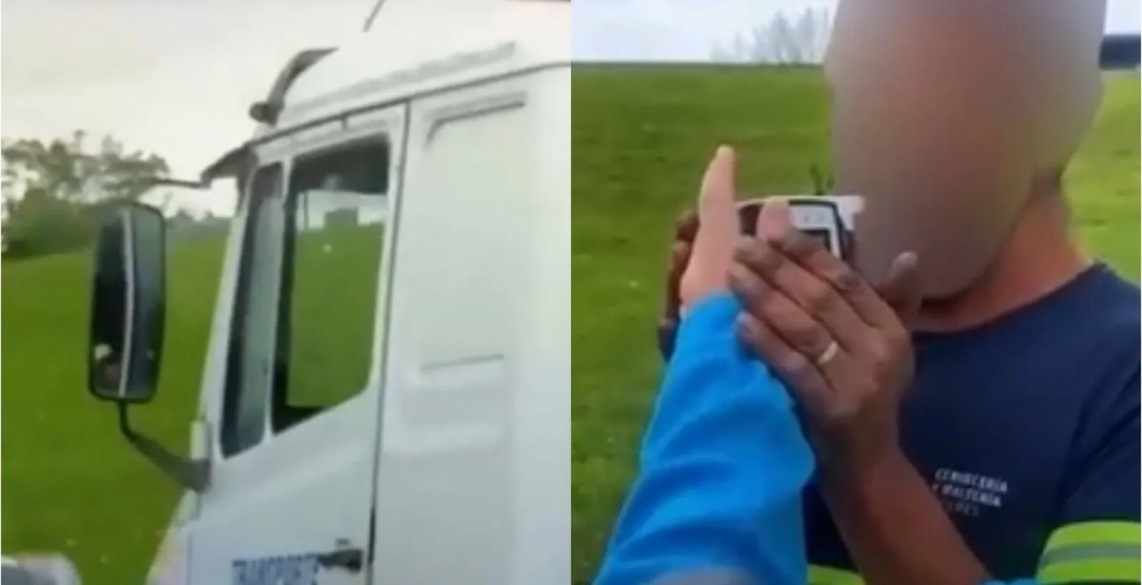 Un camionero manejaba borracho y admitió la infracción: “No va a dar cero”