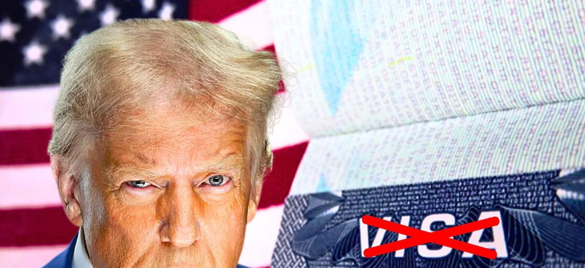 Alerta roja por la visa americana | Trump anunció que Estados Unidos no tramitará ni un sólo visado más en estas condiciones