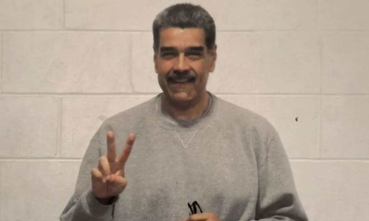 Nicolás Maduro reapareció y publicó fotos desde la cárcel en Nueva York: “Pequeño regalo de amor y esperanza”