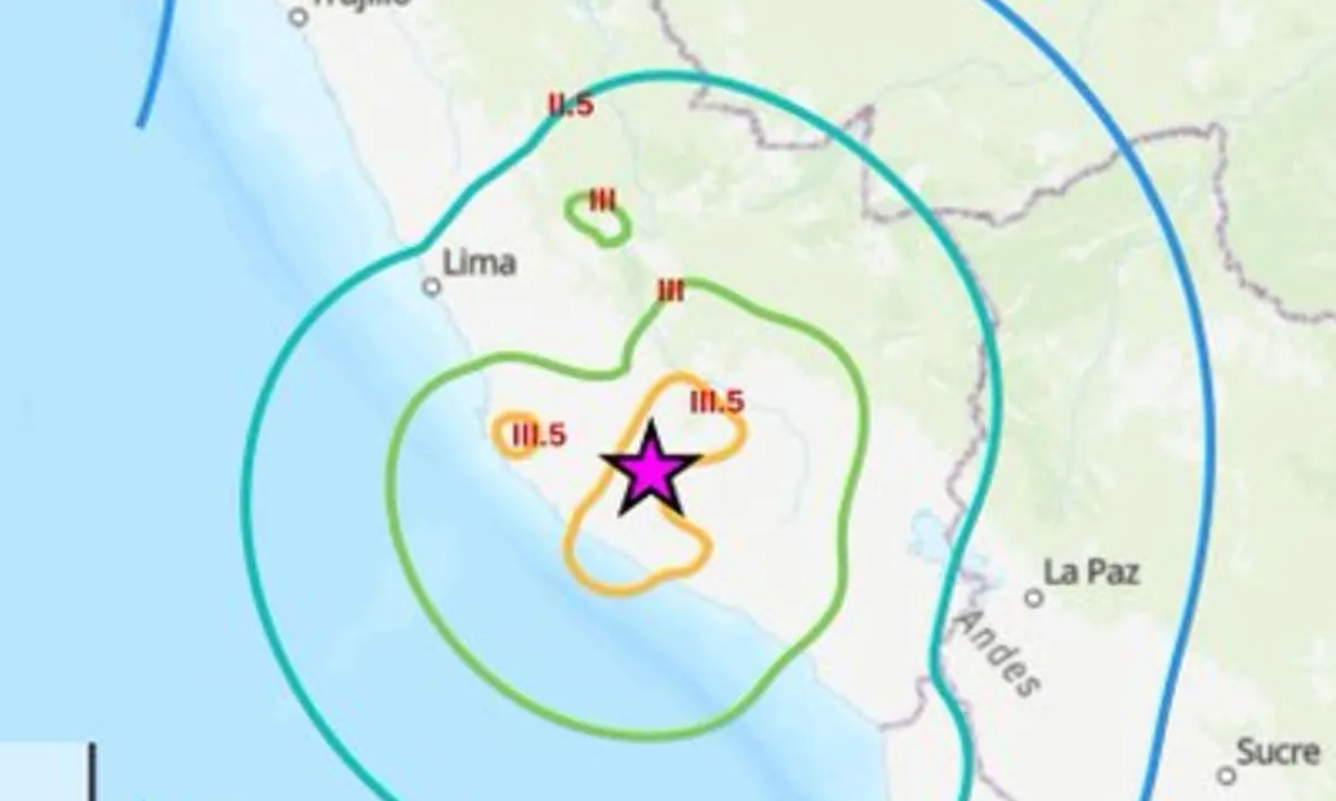 Un sismo de magnitud 6.7 sacudió varias regiones de Perú