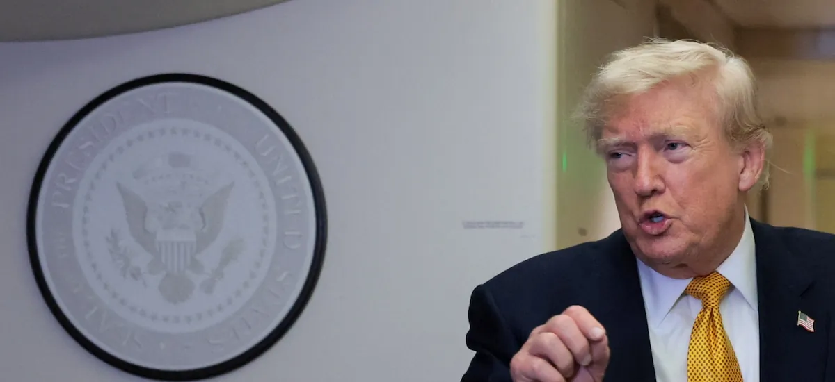 Trump dijo que Estados Unidos está tomando el control de Ormuz: “Nos convertiremos en el guardián del estrecho”