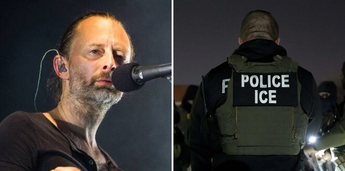 Radiohead enfrenta al ICE y pide que retiren su canción de un video “antiinmigrante” de la agencia