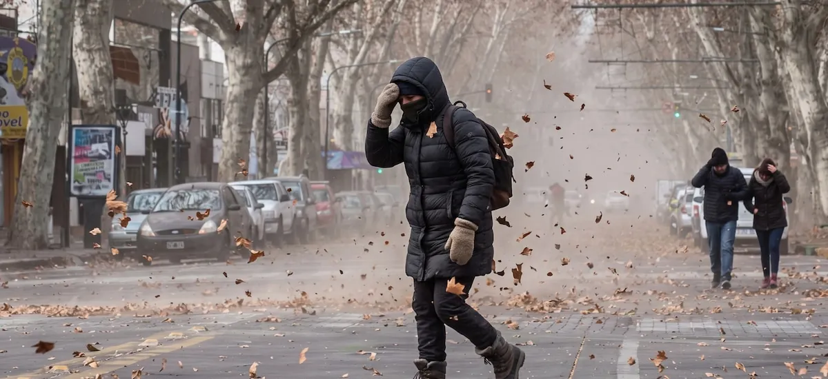 Alerta amarilla en 10 regiones por ráfagas intensas, viento zonda y nevadas: qué zonas se verán afectadas