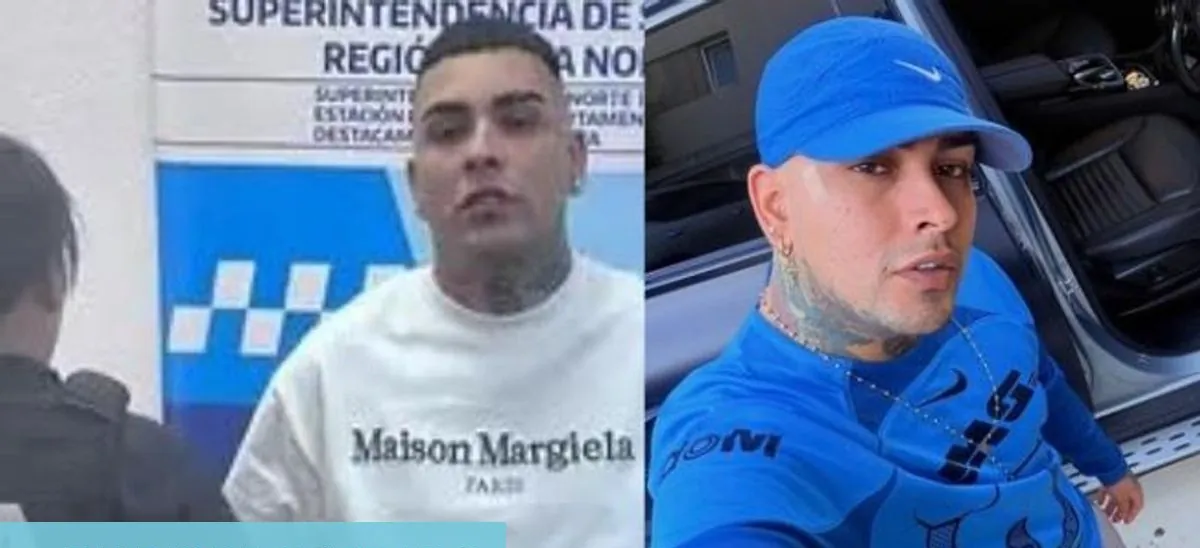 Una Glock limada y una camioneta sin patente: los detalles sobre la detención del cantante Callejero Fino