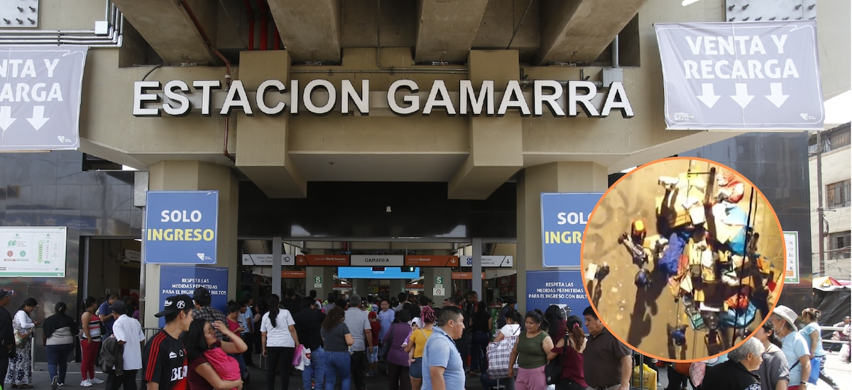Estación Gamarra de la Línea 1 del Metro de Lima cierra temporalmente por obras municipales hoy 3 de marzo