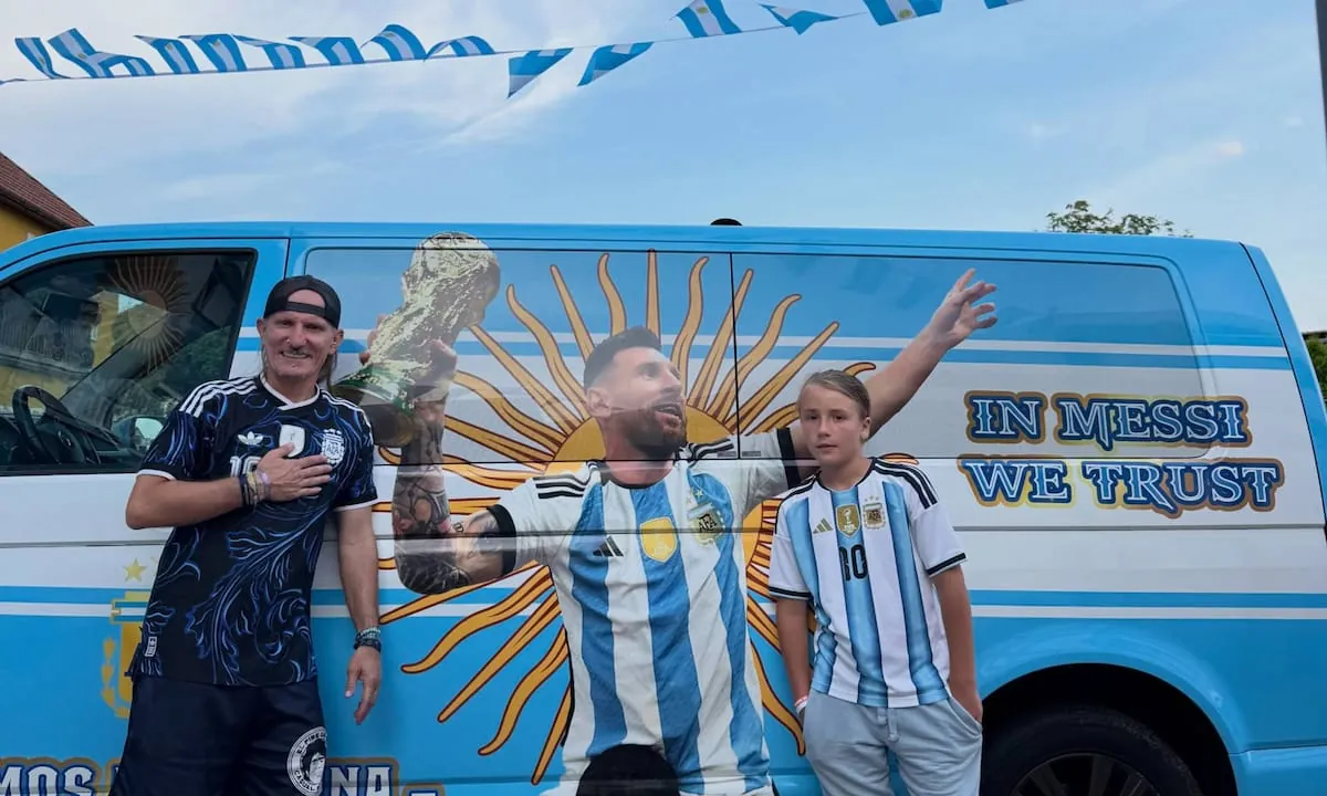 “In Messi we trust”: el tremendo fanatismo de un checo por la selección argentina
