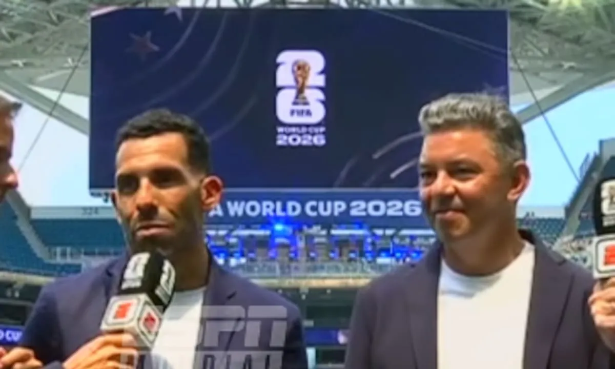 Tevez reflexionó sobre su trabajo con Gallardo en el Mundial y dejó una importante reflexión: “No somos enemigos”