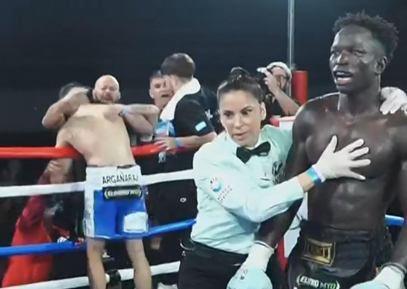 Lucas Argañaraz le sacó el invicto a Touba Niang en una pelea a lo Rocky que lo tuvo todo: nocáut, escándalo y propuesta de casamiento