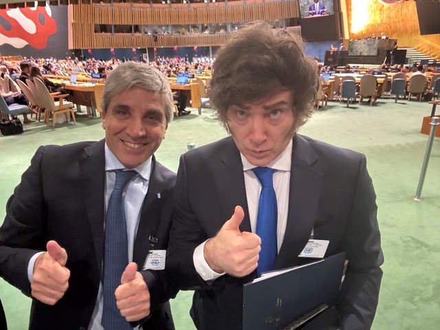 Javier Milei celebró el 31,5% de inflación de 2025 y elogió a Luis Caputo: “Toto, el más grande”