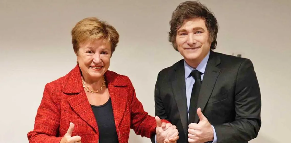 Georgieva llega al país: Milei la recibe con una meta fiscal incumplida y reservas en recuperación