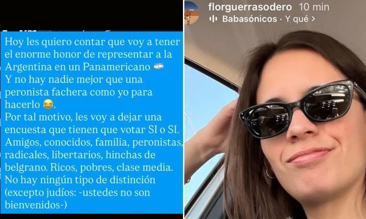 La Asociación de Pádel Argentino apartó de la delegación nacional a la jugadora Florencia Guerra Sodero por comentarios antisemitas
