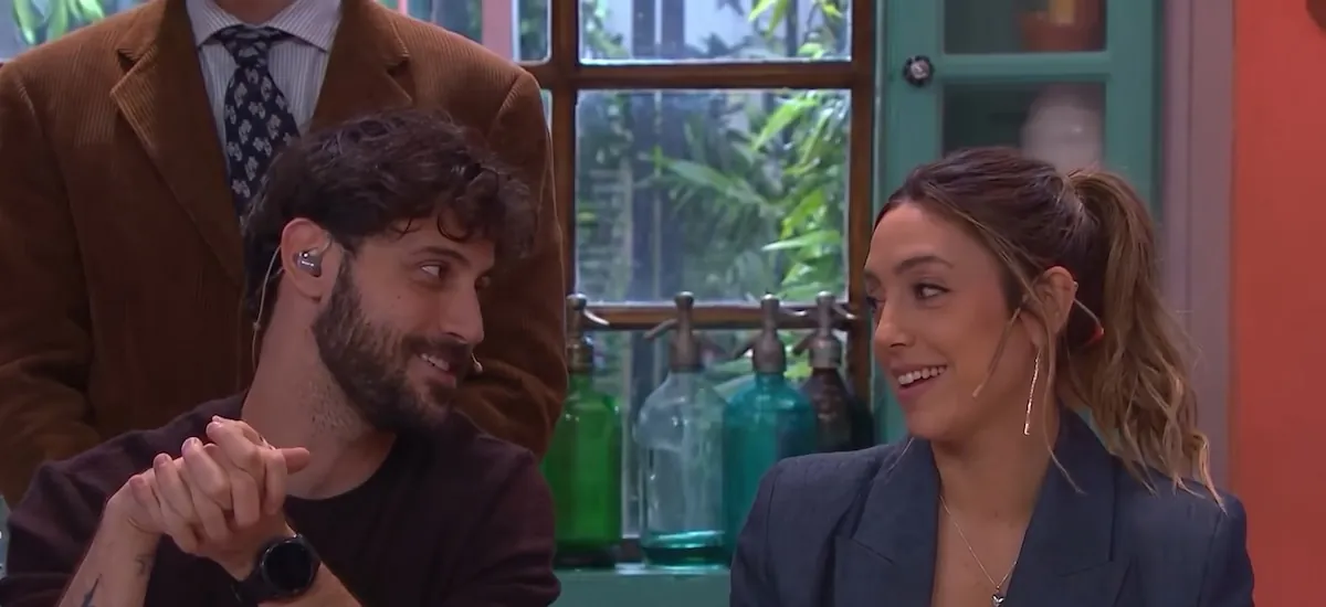El particular gesto de Diego Leuco a Sofi Martínez que fue furor en redes: “¿Se olvidó que estaba en vivo?"