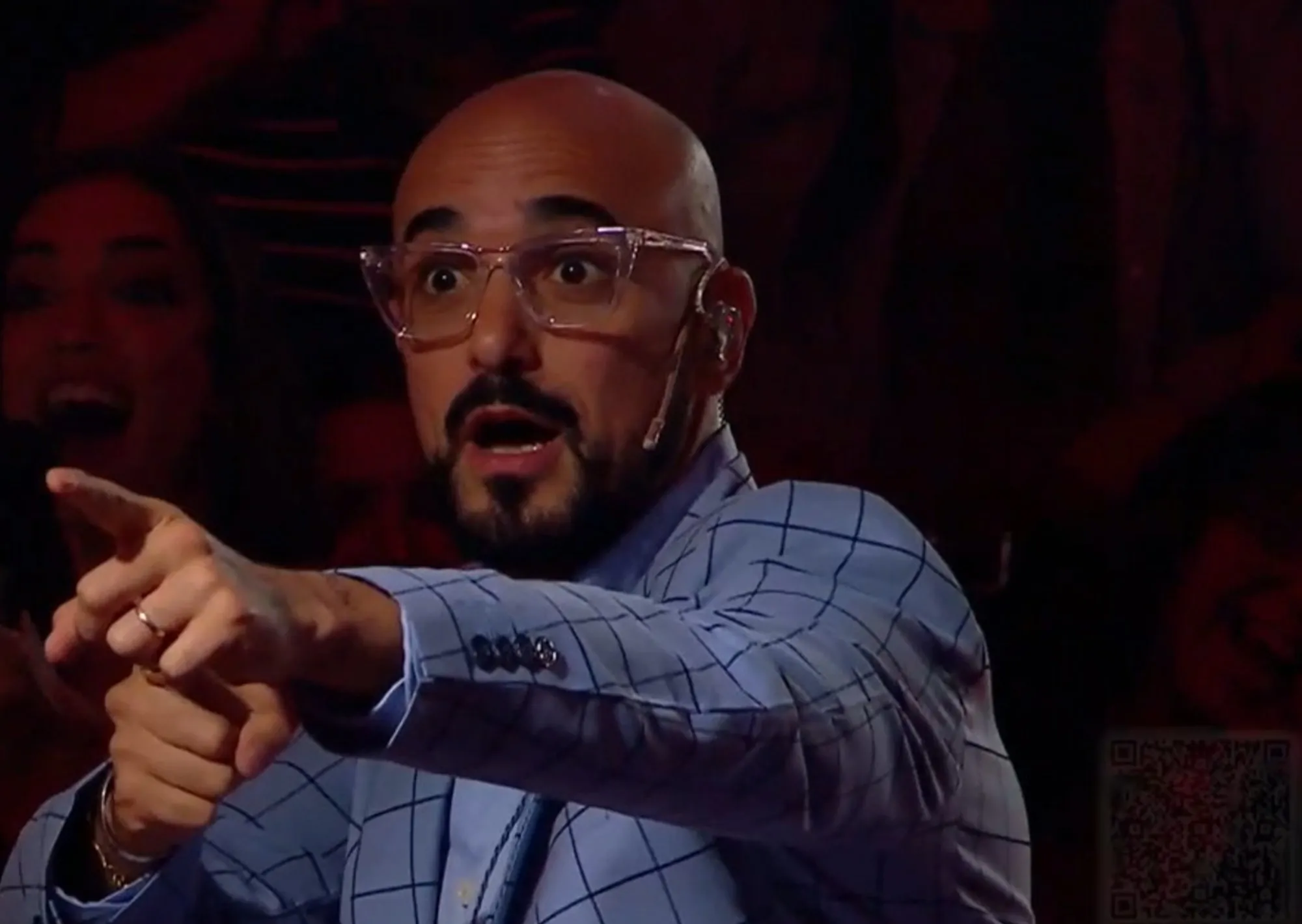 La sorpresiva reacción de Abel Pintos al ver que un participante de "Es mi sueño" era igual a él: "Hermanos"