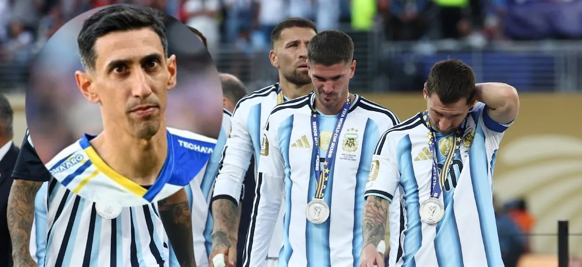 “Un país está orgulloso de ustedes”: la sentida carta de Di María para la Selección tras la derrota ante España en el Mundial