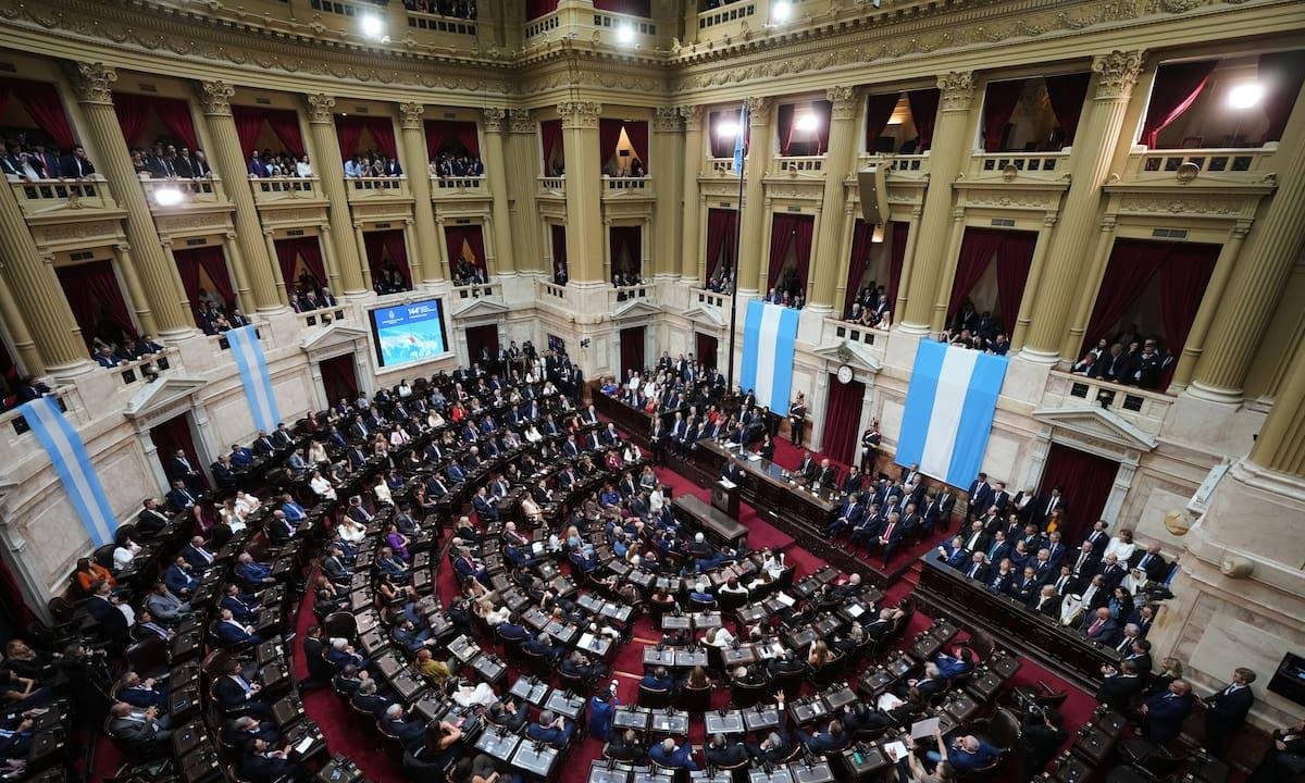 Milei inaugura sesiones del Congreso con duras críticas a la oposición y elogios a Trump