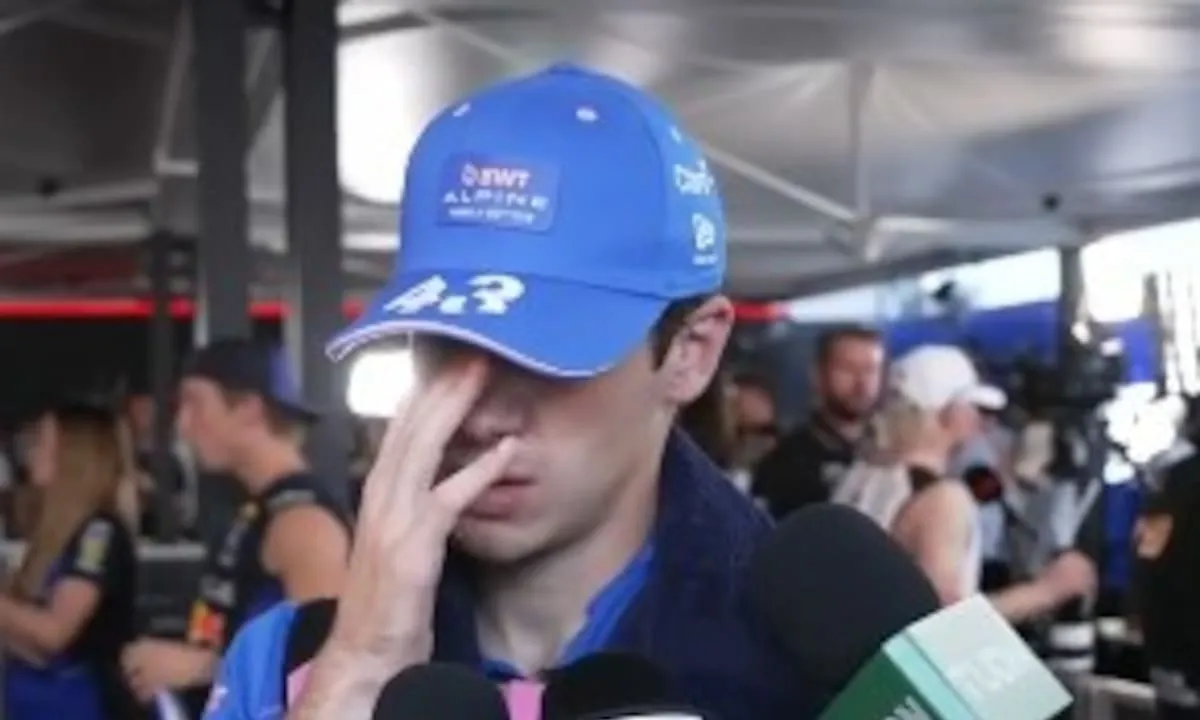 Colapinto se puso a llorar al analizar su carrera en el Gran Premio de Italia