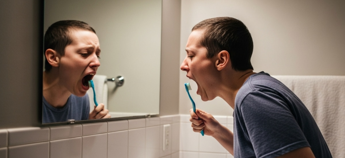 Por qué no deberías tener tu cepillo de dientes guardado en el baño